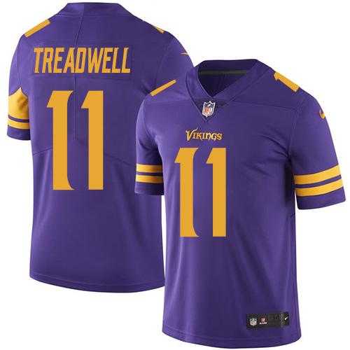 Nike Men & Women & Youth Vikings 11 Laquon Treadwell Purple Color Rush Limited Jersey,We sell and wholesale Nike Men & Women & Youth Vikings 11 Laquon Treadwell Purple Color Rush Limited Jersey on line form chian!